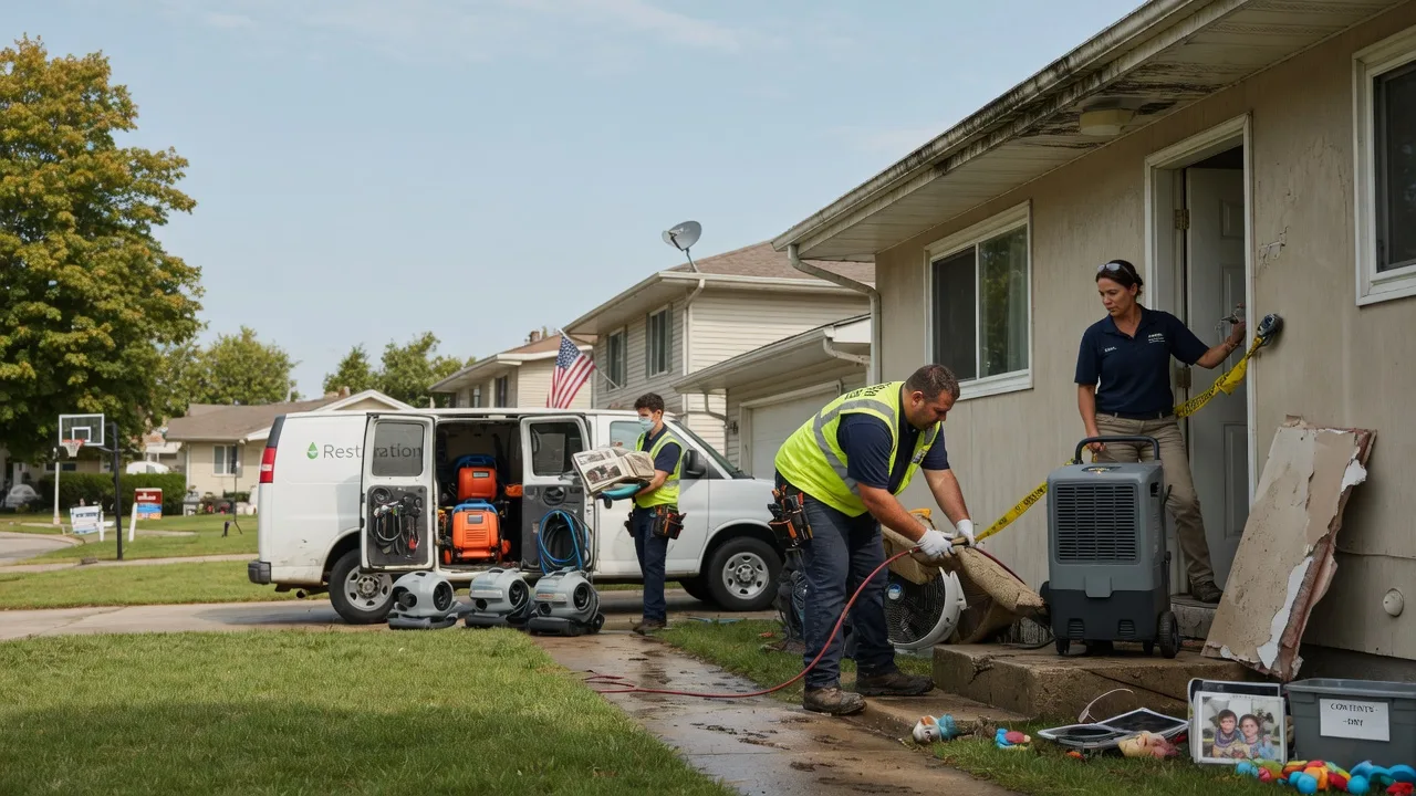 Water Damage Restoration in Zwingle, IA near me